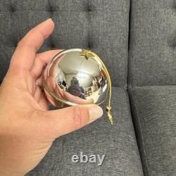 Vintage Reuge Ste Croix Music Box Ball Christmas Ornament Working Silent Night