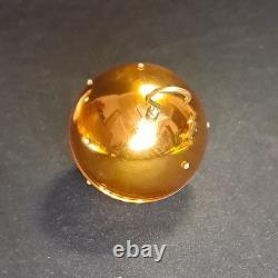 Vintage Reuge Ste Croix Music Box Ball Christmas Ornament Working Silent Night