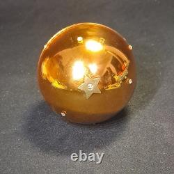 Vintage Reuge Ste Croix Music Box Ball Christmas Ornament Working Silent Night