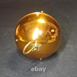 Vintage Reuge Ste Croix Music Box Ball Christmas Ornament Working Silent Night