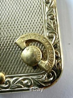 Vintage Reuge Ste-Croix Swiss Music Box Keychain Gold-Tone Wind-Up Works