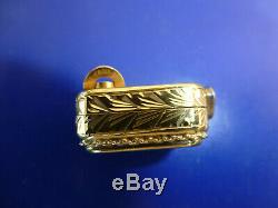 Vintage Reuge Sterling Gold & Enamel Music Box Charm Pendant (watch Video)