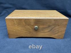 Vintage Reuge Swiss CH 3/50 Music Box, Lara's Theme, Edelweiss & Strangers