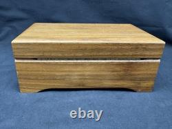 Vintage Reuge Swiss CH 3/50 Music Box, Lara's Theme, Edelweiss & Strangers