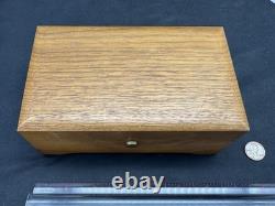 Vintage Reuge Swiss CH 3/50 Music Box, Lara's Theme, Edelweiss & Strangers