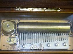 Vintage Reuge Swiss Cylinder Music Box