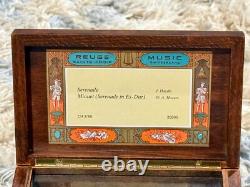 Vintage Reuge Swiss Hand Made Music Box CH 2/50 #25005
