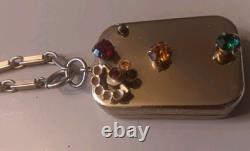 Vintage Reuge Swiss Miniature Music Box Necklace Pendant With Chain