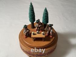 Vintage Reuge Swiss Movement Music Box Octoberfest Hofbrauhaus Theme