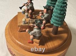 Vintage Reuge Swiss Movement Music Box Octoberfest Hofbrauhaus Theme