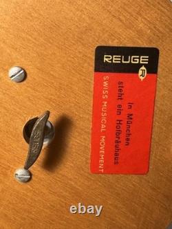 Vintage Reuge Swiss Movement Music Box Octoberfest Hofbrauhaus Theme