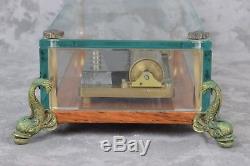 Vintage Reuge Swiss Music Box 144 Note 3 Song Beethoven 5th 6th 9th Fish Feet