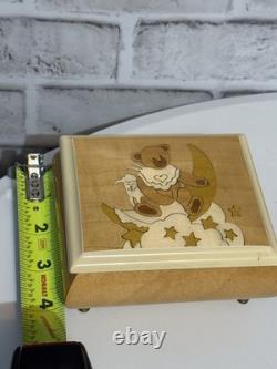 Vintage Reuge Swiss Music Box 18 Note When You Wish Upon a Star