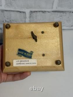 Vintage Reuge Swiss Music Box 18 Note When You Wish Upon a Star