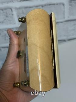 Vintage Reuge Swiss Music Box 18 Note When You Wish Upon a Star