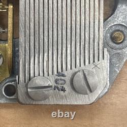 Vintage Reuge Swiss Music Box #402 Rhododendron Rare Lid Ste-Croix Stamped
