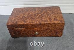 Vintage Reuge Swiss Music Box German Writing on Bottom