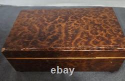 Vintage Reuge Swiss Music Box German Writing on Bottom