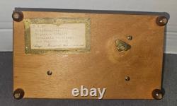 Vintage Reuge Swiss Music Box German Writing on Bottom