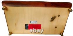 Vintage Reuge Swiss Music Box Lara's Theme Dr Zhivago Italian Inlay Wood