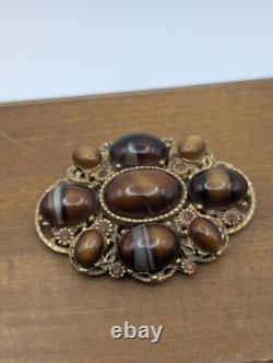 Vintage Reuge Swiss Music Box Raindrops Keep Fallin Wood Jewelry Box