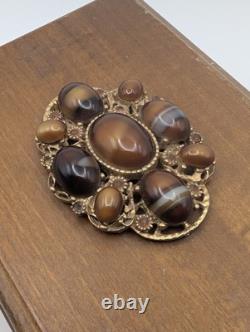 Vintage Reuge Swiss Music Box Raindrops Keep Fallin Wood Jewelry Box