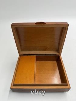 Vintage Reuge Swiss Music Box Wooden Inlay Lara's Theme Dr Zhivago