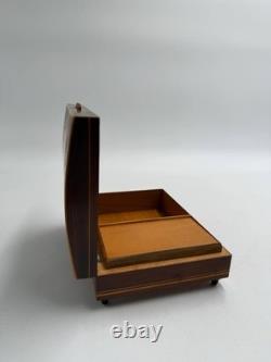 Vintage Reuge Swiss Music Box Wooden Inlay Lara's Theme Dr Zhivago