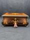 Vintage Reuge Swiss Music King's Box 3/72 Wood Inlay, 9.75 x 6.25 x 4.25