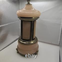Vintage Reuge Swiss Musical Alabaster Lipstick Cigarette Holder Ballerina Automa