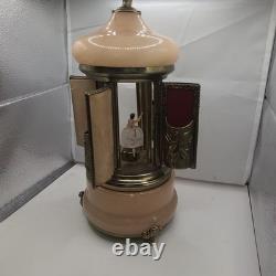 Vintage Reuge Swiss Musical Alabaster Lipstick Cigarette Holder Ballerina Automa