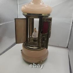 Vintage Reuge Swiss Musical Alabaster Lipstick Cigarette Holder Ballerina Automa