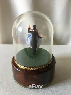 Vintage Reuge Swiss Musical Movement Dancing Music Box, plays Doctor Zhivago