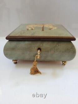 Vintage Reuge Swiss Musical Movement Italian Music Box