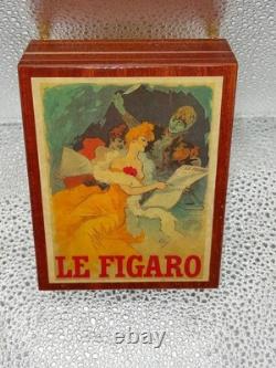 Vintage Reuge Swiss Musical Movement Music Box Le Figaro Marriage of Figaro Made