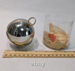 Vintage Reuge Swiss Musical Movement Ornament Working Original Box Silent Night