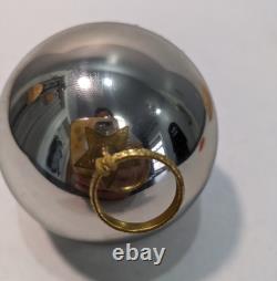 Vintage Reuge Swiss Musical Movement Ornament Working Original Box Silent Night