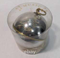 Vintage Reuge Swiss Musical Movement Ornament Working Original Box Silent Night