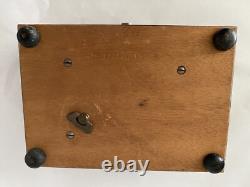 Vintage Reuge Swiss Sainte Croix Music Box Brahms Lullaby Song Of Love