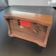 Vintage Reuge Wooden Music Box Made In Switzerland J' ai du bon tabac