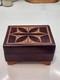 Vintage Reuge Wooden Swiss Music Box Handmade Hand Carved Plays Perfect