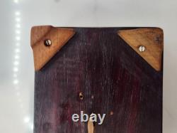 Vintage Reuge Wooden Swiss Music Box Handmade Hand Carved Plays Perfect