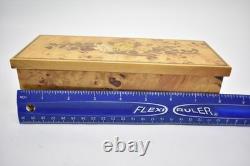 Vintage Reuge music box Romance Can you feel the love #6383 Made in Italy