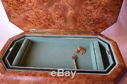 Vintage Rodi Musical Jewelry Box, Swiss Made, Movement By Reuge