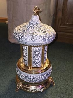 Vintage Rogue Music Box Lipstick Holder