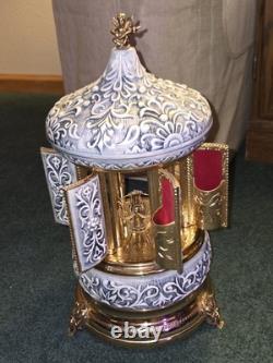 Vintage Rogue Music Box Lipstick Holder