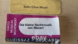 Vintage Romance Baby Grand Piano Music Box Swiss Made Swiss