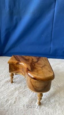 Vintage Romance Baby Grand Piano Music Box Swiss Made Swiss