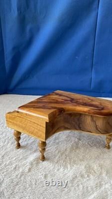 Vintage Romance Baby Grand Piano Music Box Swiss Made Swiss