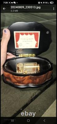 Vintage Rouge Music Box Rare The Heart Will Go On